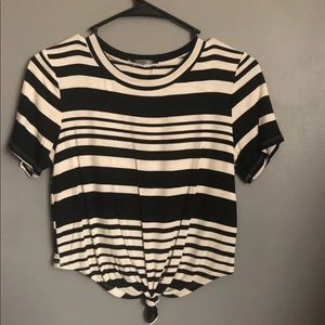 Black and White Stripped Shirt